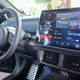 Infotainment screen inside the VinFast VF8.